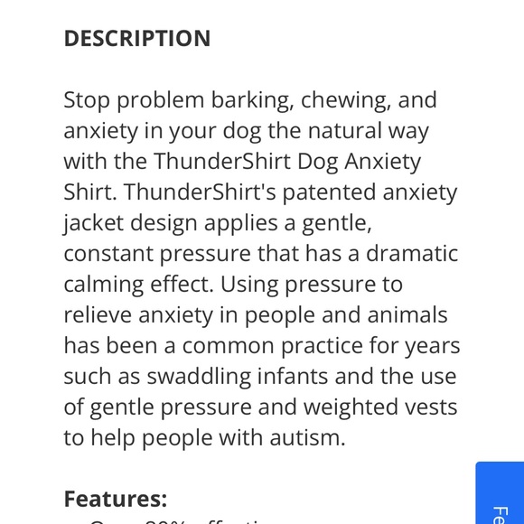 Thundershirt Size Small - Picture 3 of 5